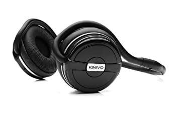 楽天オマツリライフ別館【中古】Kinivo BTH240 Bluetooth ヘッドフォン　−ワイヤレス音楽ストリーミングとハンズフリー通話に対応（ブラック）