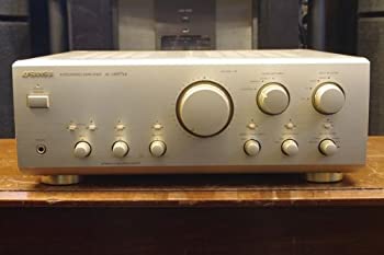 【中古】(非常に良い）SANSUI サンスイ プリメイン アンプ AU-α607XR【メーカー名】SANSUI サンスイ【メーカー型番】AU-α607XR【ブランド名】サンスイ(SANSUI)【商品説明】 こちらの商品は中古品となっております。 画像はイメージ写真ですので 商品のコンディション・付属品の有無については入荷の度異なります。 買取時より付属していたものはお付けしておりますが付属品や消耗品に保証はございません。 商品ページ画像以外の付属品はございませんのでご了承下さいませ。 中古品のため使用に影響ない程度の使用感・経年劣化（傷、汚れなど）がある場合がございます。 また、中古品の特性上ギフトには適しておりません。 製品に関する詳細や設定方法は メーカーへ直接お問い合わせいただきますようお願い致します。 当店では初期不良に限り 商品到着から7日間は返品を受付けております。 他モールとの併売品の為 完売の際はご連絡致しますのでご了承ください。 プリンター・印刷機器のご注意点 インクは配送中のインク漏れ防止の為、付属しておりませんのでご了承下さい。 ドライバー等ソフトウェア・マニュアルはメーカーサイトより最新版のダウンロードをお願い致します。 ゲームソフトのご注意点 特典・付属品・パッケージ・プロダクトコード・ダウンロードコード等は 付属していない場合がございますので事前にお問合せ下さい。 商品名に「輸入版 / 海外版 / IMPORT 」と記載されている海外版ゲームソフトの一部は日本版のゲーム機では動作しません。 お持ちのゲーム機のバージョンをあらかじめご参照のうえ動作の有無をご確認ください。 輸入版ゲームについてはメーカーサポートの対象外です。 DVD・Blu-rayのご注意点 特典・付属品・パッケージ・プロダクトコード・ダウンロードコード等は 付属していない場合がございますので事前にお問合せ下さい。 商品名に「輸入版 / 海外版 / IMPORT 」と記載されている海外版DVD・Blu-rayにつきましては 映像方式の違いの為、一般的な国内向けプレイヤーにて再生できません。 ご覧になる際はディスクの「リージョンコード」と「映像方式※DVDのみ」に再生機器側が対応している必要があります。 パソコンでは映像方式は関係ないため、リージョンコードさえ合致していれば映像方式を気にすることなく視聴可能です。 商品名に「レンタル落ち 」と記載されている商品につきましてはディスクやジャケットに管理シール（値札・セキュリティータグ・バーコード等含みます）が貼付されています。 ディスクの再生に支障の無い程度の傷やジャケットに傷み（色褪せ・破れ・汚れ・濡れ痕等）が見られる場合がありますので予めご了承ください。 2巻セット以上のレンタル落ちDVD・Blu-rayにつきましては、複数枚収納可能なトールケースに同梱してお届け致します。 トレーディングカードのご注意点 当店での「良い」表記のトレーディングカードはプレイ用でございます。 中古買取り品の為、細かなキズ・白欠け・多少の使用感がございますのでご了承下さいませ。 再録などで型番が違う場合がございます。 違った場合でも事前連絡等は致しておりませんので、型番を気にされる方はご遠慮ください。 ご注文からお届けまで 1、ご注文⇒ご注文は24時間受け付けております。 2、注文確認⇒ご注文後、当店から注文確認メールを送信します。 3、お届けまで3-10営業日程度とお考え下さい。 　※海外在庫品の場合は3週間程度かかる場合がございます。 4、入金確認⇒前払い決済をご選択の場合、ご入金確認後、配送手配を致します。 5、出荷⇒配送準備が整い次第、出荷致します。発送後に出荷完了メールにてご連絡致します。 　※離島、北海道、九州、沖縄は遅れる場合がございます。予めご了承下さい。 当店ではすり替え防止のため、シリアルナンバーを控えております。 万が一、違法行為が発覚した場合は然るべき対応を行わせていただきます。 お客様都合によるご注文後のキャンセル・返品はお受けしておりませんのでご了承下さい。 電話対応は行っておりませんので、ご質問等はメッセージまたはメールにてお願い致します。