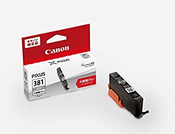 【中古】「非常に良い」Canon 純正インクカートリッジ BCI-381XLGY グレー 大容量タイプ