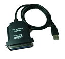 【中古】USB→プリンターパラレルポート36pinオス変換ケーブル