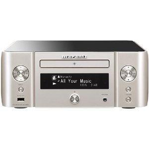 【中古】Marantz ネットワークCDレシーバー シルバーゴールド M-CR610/FN