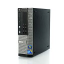 【中古】中古パソコン デスクトップ DELL OptiPlex 990 SFF CPU:Core i5-2400 プロセッサー 3.10GHz メモリ:8GB HDD:1TB DVD-ROMドライブ搭載 Windows10 Pro 64bit【メーカー名】Dell Computers【メーカー型番】990SF【ブランド名】Dell【商品説明】 こちらの商品は中古品となっております。 画像はイメージ写真ですので 商品のコンディション・付属品の有無については入荷の度異なります。 買取時より付属していたものはお付けしておりますが付属品や消耗品に保証はございません。 商品ページ画像以外の付属品はございませんのでご了承下さいませ。 中古品のため使用に影響ない程度の使用感・経年劣化（傷、汚れなど）がある場合がございます。 また、中古品の特性上ギフトには適しておりません。 製品に関する詳細や設定方法は メーカーへ直接お問い合わせいただきますようお願い致します。 当店では初期不良に限り 商品到着から7日間は返品を受付けております。 他モールとの併売品の為 完売の際はご連絡致しますのでご了承ください。 プリンター・印刷機器のご注意点 インクは配送中のインク漏れ防止の為、付属しておりませんのでご了承下さい。 ドライバー等ソフトウェア・マニュアルはメーカーサイトより最新版のダウンロードをお願い致します。 ゲームソフトのご注意点 特典・付属品・パッケージ・プロダクトコード・ダウンロードコード等は 付属していない場合がございますので事前にお問合せ下さい。 商品名に「輸入版 / 海外版 / IMPORT 」と記載されている海外版ゲームソフトの一部は日本版のゲーム機では動作しません。 お持ちのゲーム機のバージョンをあらかじめご参照のうえ動作の有無をご確認ください。 輸入版ゲームについてはメーカーサポートの対象外です。 DVD・Blu-rayのご注意点 特典・付属品・パッケージ・プロダクトコード・ダウンロードコード等は 付属していない場合がございますので事前にお問合せ下さい。 商品名に「輸入版 / 海外版 / IMPORT 」と記載されている海外版DVD・Blu-rayにつきましては 映像方式の違いの為、一般的な国内向けプレイヤーにて再生できません。 ご覧になる際はディスクの「リージョンコード」と「映像方式※DVDのみ」に再生機器側が対応している必要があります。 パソコンでは映像方式は関係ないため、リージョンコードさえ合致していれば映像方式を気にすることなく視聴可能です。 商品名に「レンタル落ち 」と記載されている商品につきましてはディスクやジャケットに管理シール（値札・セキュリティータグ・バーコード等含みます）が貼付されています。 ディスクの再生に支障の無い程度の傷やジャケットに傷み（色褪せ・破れ・汚れ・濡れ痕等）が見られる場合がありますので予めご了承ください。 2巻セット以上のレンタル落ちDVD・Blu-rayにつきましては、複数枚収納可能なトールケースに同梱してお届け致します。 トレーディングカードのご注意点 当店での「良い」表記のトレーディングカードはプレイ用でございます。 中古買取り品の為、細かなキズ・白欠け・多少の使用感がございますのでご了承下さいませ。 再録などで型番が違う場合がございます。 違った場合でも事前連絡等は致しておりませんので、型番を気にされる方はご遠慮ください。 ご注文からお届けまで 1、ご注文⇒ご注文は24時間受け付けております。 2、注文確認⇒ご注文後、当店から注文確認メールを送信します。 3、お届けまで3-10営業日程度とお考え下さい。 　※海外在庫品の場合は3週間程度かかる場合がございます。 4、入金確認⇒前払い決済をご選択の場合、ご入金確認後、配送手配を致します。 5、出荷⇒配送準備が整い次第、出荷致します。発送後に出荷完了メールにてご連絡致します。 　※離島、北海道、九州、沖縄は遅れる場合がございます。予めご了承下さい。 当店ではすり替え防止のため、シリアルナンバーを控えております。 万が一、違法行為が発覚した場合は然るべき対応を行わせていただきます。 お客様都合によるご注文後のキャンセル・返品はお受けしておりませんのでご了承下さい。 電話対応は行っておりませんので、ご質問等はメッセージまたはメールにてお願い致します。