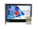 【中古】NEC デスクトップパソコン パソコン VN370/A ブラック デスクトップ 一体型 本体 Windows7 Celeron DVD 地デジ 4GB/500GB(2)