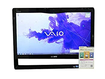 【中古】（非常に良い）SONY デスクトップパソコン パソコン VPCj227FJ ブラック デスクトップ 一体型 本体 Windows7 Core i5 ブルーレイ 地デジ/BS/CS 4GB/1TB