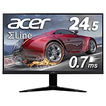 yÁziɗǂjAcer Q[~Oj^[ SigmaLine 24.5C` KG251QGbmiix 0.7ms 75Hz TN FPS tHD FreeSync t[X HDMIx2 Xs[J[ u