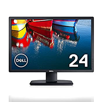 【中古】「非常に良い」Dell ディスプレイ モニター U2412M 24インチ/WUXGA/IPS非光沢/8ms/VGADVIDP/USBハブ/間