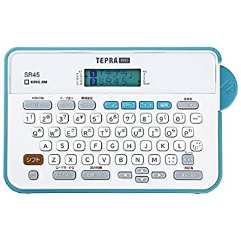 【中古】キングジム ラベルライター「テプラ」PRO アッシュブルー SR45アオ 【中古】キングジム ラベルライター「テプラ」PRO アッシュブルー SR45アオ