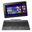 šASUS T100TA꡼ NB / gray [Windows10̵åץǡб](WIN8.1 32bit / 10.1inch touch / Z3740 / 2G / 64G + 500G / JISܡ)