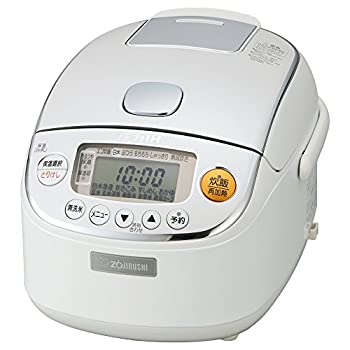 【中古】（非常に良い）象印 炊飯器 圧力IH式 3合 NP-RW05-WB