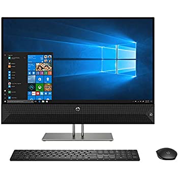 【中古】HP（エイチピー） 27型デスクトップパソコン HP Pavilion All-in-One 27-xa0170jp G1モデル（スパークリングブラック）[Core i7 / メモリ 8GB /