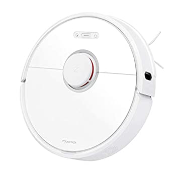 【中古】（非常に良い）Roborock S6 ロボット掃除機 水拭き対応 静音 スマホ バーチャルウォール AIスピーカー対応 日本