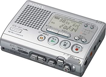 【中古】SONY ICレコーダー付きテレコ TCM-IC100