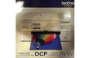 【中古】「非常に良い」brother A4インクジェットプリンター複合機/白モデル/10/12ipm/両面印刷/有線・無線LAN/ADF DCP-J957N-W
