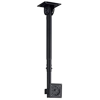 【中古】「非常に良い」ハヤミ工産 HAMILeX VCシリーズ (VESA規格:75×75、100×100対応)テレビ天吊金具 [小型用] ロングタイプ ブラック VC-133B