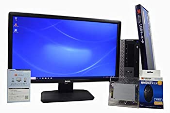 【中古】デスクトップパソコン 23インチ FullHD 1920 1080 液晶モニターセット SSD 512GB 換装 DELL OptiPlex 980 スモールフォ