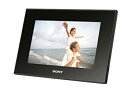 【中古】「非常に良い」ソニー SONY デジタルフォトフレーム D72 ブラック DPF-D72/B