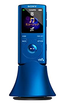 【中古】（非常に良い）SONY ウォークマン Eシリーズ メモリータイプ スピーカー付 2GB ブルー NW-E052K/L