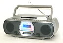 【中古】「非常に良い」Victor ビクター JVC RC-G1MD-S シルバー CD-MDポータブルシステム Clavia クラビア (CD/MDデッキ)(ラジカセ形状)