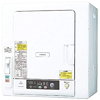 【中古】日立 6.0kg 衣類乾燥機HITACHI これっきりボタン DE-N60WV-W