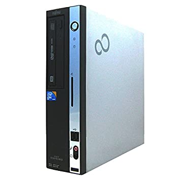 【中古】（デスクトップパソコン）富士通 ESPRIMO D550/B FMVDF2A0E1 -Windows7 Professional 32bit Core2Duo 2.933GHz 4GB 160GB DVDハイパーマルチ(B