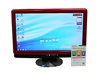 【中古】液晶一体型 Windows7 デスクトップパソコン パソコン 富士通 Core 2 Duo DVD 4GB/500GB