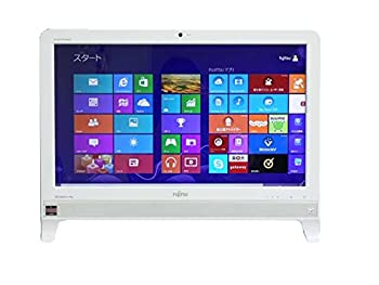 【中古】液晶一体型 Windows8 デスクトップパソコン パソコン 富士通 Athlon DVD 地デジ 4GB/1TB