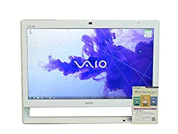 【中古】 非常に良い 液晶一体型 Windows7 デスクトップパソコン パソコン SONY Celeron DVD 地デジ 4GB/1TB