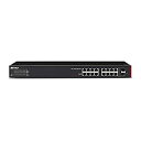 【中古】「未使用品」バッファロー BS-GS2016P/HP 法人向スマート/PoEスイッチ 16ポート
