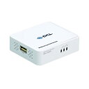 【中古】「非常に良い」PLANEX 双方向通信対応USBプリントサーバ(Win・Mac) Mini-102M