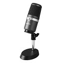【中古】AVerMedia USBマイクロホン AM310 [ゲーム実況/ライブ動画配信 高音質の配信/録音に向いているコンデンサーマイクロホン 単一指向性マイ...