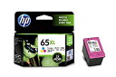 【中古】「非常に良い」HP 65XL インクカートリッジ カラー/増量タイプ/N9K03AA