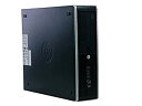 【中古】（非常に良い） デスクトップパソコン/WPS HP Compaq Pro 6300 SFF Windows7 Core i5 3470 3.4GHz メモリ4GB HDD250GB DVD-ROM