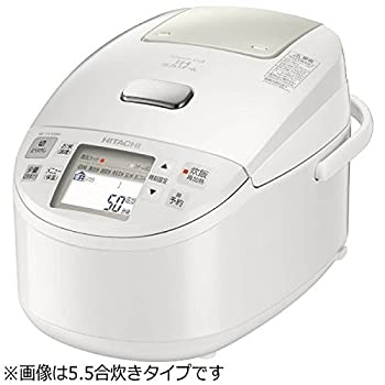 【中古】日立 炊飯器 圧力IHスチーム 打込み鉄釜 1升 RZ-YV180M W