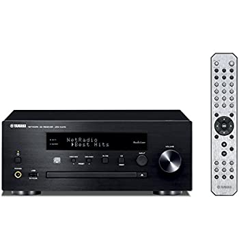 【中古】（非常に良い）ヤマハ ネットワーク CDレシーバー AirPlay MusicCast 対応 Wi-Fi内蔵 ブラック CRX-N470(B)