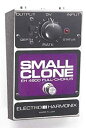 【中古】(非常に良い）electro-harmonix エレクトロハーモニクス アナログコーラス Small Clone 【国内正規品】【メーカー名】ELECTRO-HARMONIX【メーカー型番】CLONE【ブランド名】ELECTRO-HARMONIX【商品説明】 こちらの商品は中古品となっております。 画像はイメージ写真ですので 商品のコンディション・付属品の有無については入荷の度異なります。 買取時より付属していたものはお付けしておりますが付属品や消耗品に保証はございません。 商品ページ画像以外の付属品はございませんのでご了承下さいませ。 中古品のため使用に影響ない程度の使用感・経年劣化（傷、汚れなど）がある場合がございます。 また、中古品の特性上ギフトには適しておりません。 製品に関する詳細や設定方法は メーカーへ直接お問い合わせいただきますようお願い致します。 当店では初期不良に限り 商品到着から7日間は返品を受付けております。 他モールとの併売品の為 完売の際はご連絡致しますのでご了承ください。 プリンター・印刷機器のご注意点 インクは配送中のインク漏れ防止の為、付属しておりませんのでご了承下さい。 ドライバー等ソフトウェア・マニュアルはメーカーサイトより最新版のダウンロードをお願い致します。 ゲームソフトのご注意点 特典・付属品・パッケージ・プロダクトコード・ダウンロードコード等は 付属していない場合がございますので事前にお問合せ下さい。 商品名に「輸入版 / 海外版 / IMPORT 」と記載されている海外版ゲームソフトの一部は日本版のゲーム機では動作しません。 お持ちのゲーム機のバージョンをあらかじめご参照のうえ動作の有無をご確認ください。 輸入版ゲームについてはメーカーサポートの対象外です。 DVD・Blu-rayのご注意点 特典・付属品・パッケージ・プロダクトコード・ダウンロードコード等は 付属していない場合がございますので事前にお問合せ下さい。 商品名に「輸入版 / 海外版 / IMPORT 」と記載されている海外版DVD・Blu-rayにつきましては 映像方式の違いの為、一般的な国内向けプレイヤーにて再生できません。 ご覧になる際はディスクの「リージョンコード」と「映像方式※DVDのみ」に再生機器側が対応している必要があります。 パソコンでは映像方式は関係ないため、リージョンコードさえ合致していれば映像方式を気にすることなく視聴可能です。 商品名に「レンタル落ち 」と記載されている商品につきましてはディスクやジャケットに管理シール（値札・セキュリティータグ・バーコード等含みます）が貼付されています。 ディスクの再生に支障の無い程度の傷やジャケットに傷み（色褪せ・破れ・汚れ・濡れ痕等）が見られる場合がありますので予めご了承ください。 2巻セット以上のレンタル落ちDVD・Blu-rayにつきましては、複数枚収納可能なトールケースに同梱してお届け致します。 トレーディングカードのご注意点 当店での「良い」表記のトレーディングカードはプレイ用でございます。 中古買取り品の為、細かなキズ・白欠け・多少の使用感がございますのでご了承下さいませ。 再録などで型番が違う場合がございます。 違った場合でも事前連絡等は致しておりませんので、型番を気にされる方はご遠慮ください。 ご注文からお届けまで 1、ご注文⇒ご注文は24時間受け付けております。 2、注文確認⇒ご注文後、当店から注文確認メールを送信します。 3、お届けまで3-10営業日程度とお考え下さい。 　※海外在庫品の場合は3週間程度かかる場合がございます。 4、入金確認⇒前払い決済をご選択の場合、ご入金確認後、配送手配を致します。 5、出荷⇒配送準備が整い次第、出荷致します。発送後に出荷完了メールにてご連絡致します。 　※離島、北海道、九州、沖縄は遅れる場合がございます。予めご了承下さい。 当店ではすり替え防止のため、シリアルナンバーを控えております。 万が一、違法行為が発覚した場合は然るべき対応を行わせていただきます。 お客様都合によるご注文後のキャンセル・返品はお受けしておりませんのでご了承下さい。 電話対応は行っておりませんので、ご質問等はメッセージまたはメールにてお願い致します。