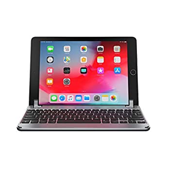 【中古】Brydge iPad Air / Air 2 & iPad Pro (9.7インチ) 用 Bluetooth ワイヤレス 一体化型 アルミニウム キーボード ケース スペースグレー