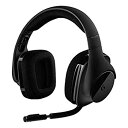 【中古】Logicool G ゲーミングヘッドセット ワイヤレス 無線 G533 ブラック Dolby 7.1ch ノイズキャンセリング マイク 付き PC 軽...
