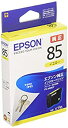 【中古】「非常に良い」EPSON 純正インクカートリッジ ICY85 イエロー 標準