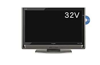 楽天オマツリライフ別館【中古】シャープ 32V型 液晶 テレビ AQUOS LC-32DX3-B ハイビジョン ブルーレイレコーダー内蔵 2010年モデル