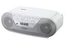 【中古】SONY CDラジオカセットコーダー S05 ホワイト CFD-S05/W