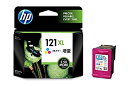 【中古】「未使用品」HP 121XL インクカートリッジ カラー ( 増量 ) CC644HJ