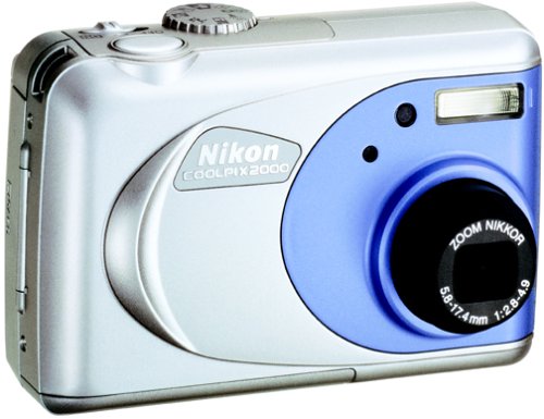 【中古】「非常に良い」Nikon Coolpix 2000 2 MPデジタルカメラW / 3 x光学ズーム