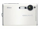 【中古】Nikon Coolpix S5 6MP デジタルカメラ 光学3倍ズーム付き (ホワイト)(2)