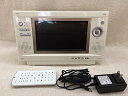 【中古】TWINBIRD ワンセグ付防水DVDプレーヤー セラミックホワイト VD-J713CW