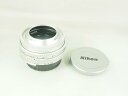【中古】「非常に良い」Nikon MFレンズ Ai 45mm F2.8P silver