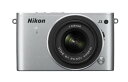 【中古】「非常に良い」Nikon ミラーレス一眼 Nikon 1 J3 標準ズームレンズキット1 NIKKOR VR 10-30mm f/3.5-5.6付属 シルバー N1J3HLKSL
