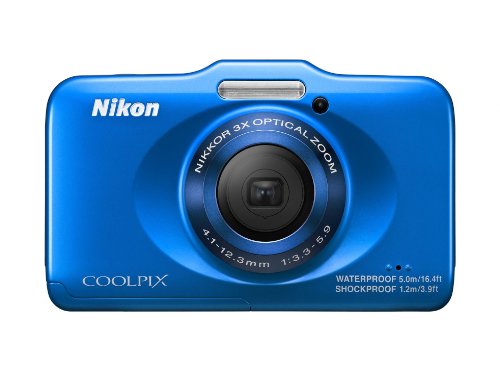 šۡɤNikon ǥ륫 COOLPIX S31 ɿ5m Ѿ׷1.2m ֥롼 S31BL