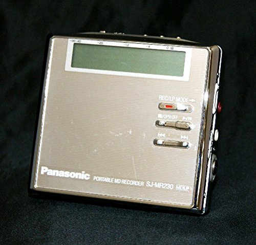 【中古】「非常に良い」Panasonic パナソニック SJ-MR230-S シルバー ポータブルMDレコーダー MDLP対応 (MD録音再生兼用機/録再/MDウォークマン/MDプレーヤー)