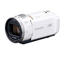 【中古】パナソニック 4K ビデオカメラ VX1M 64GB あとから補正 ホワイト HC-VX1M-W