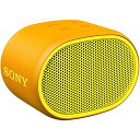 【中古】ソニー(SONY) ワイヤレスポータブルスピーカー SRS-XB01 Y : 防水 Bluetooth スマホなしで操作可能 ストラップ付属 2018年モデル / マイク付き/ イエロー